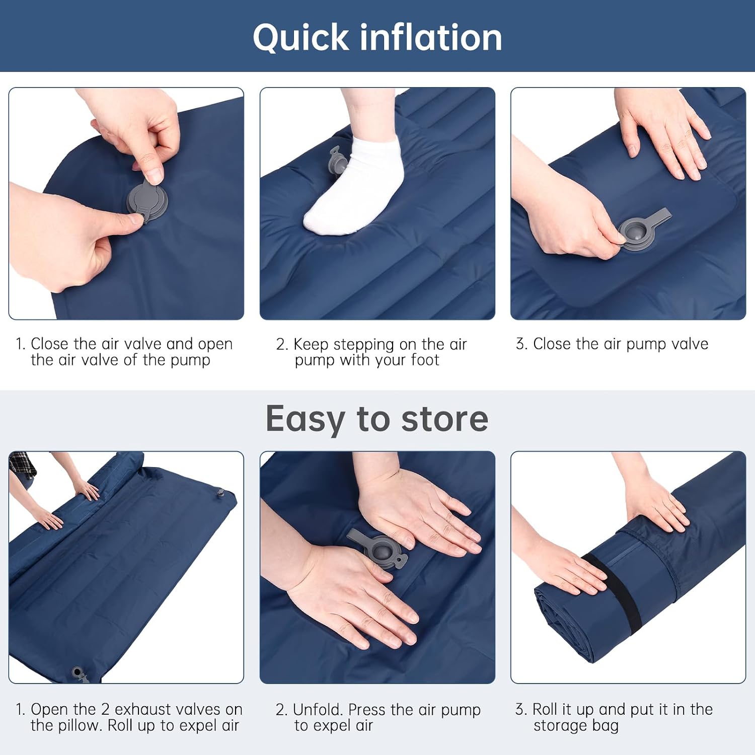 Thumbnail 5 de Aptliton Inflating Sleeping Pad 10cm