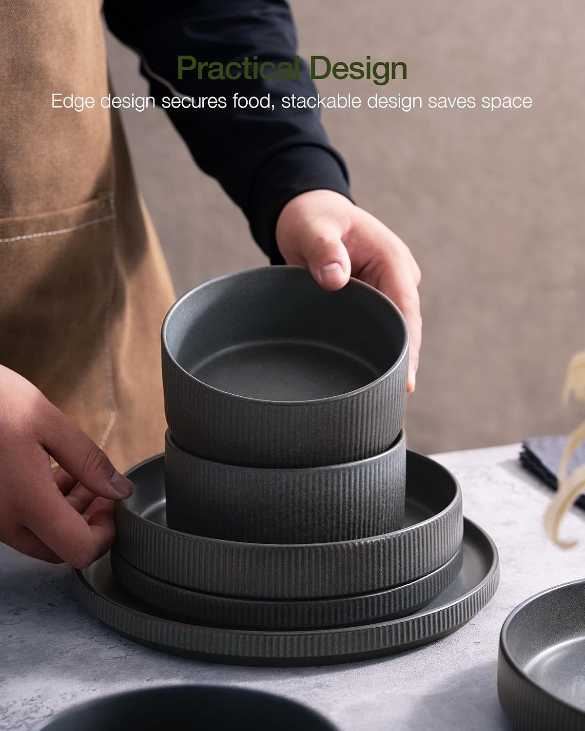 Thumbnail 5 de famiware Star Plates and Bowls Set 24-Piece 🍽