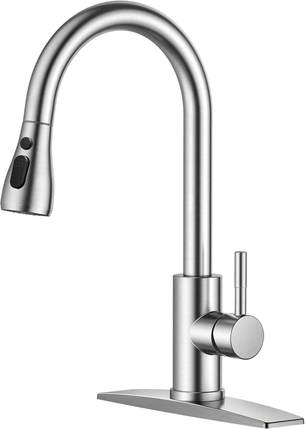 FORIOUS High-Arc Kitchen Faucet Brushed Nickel 🚰