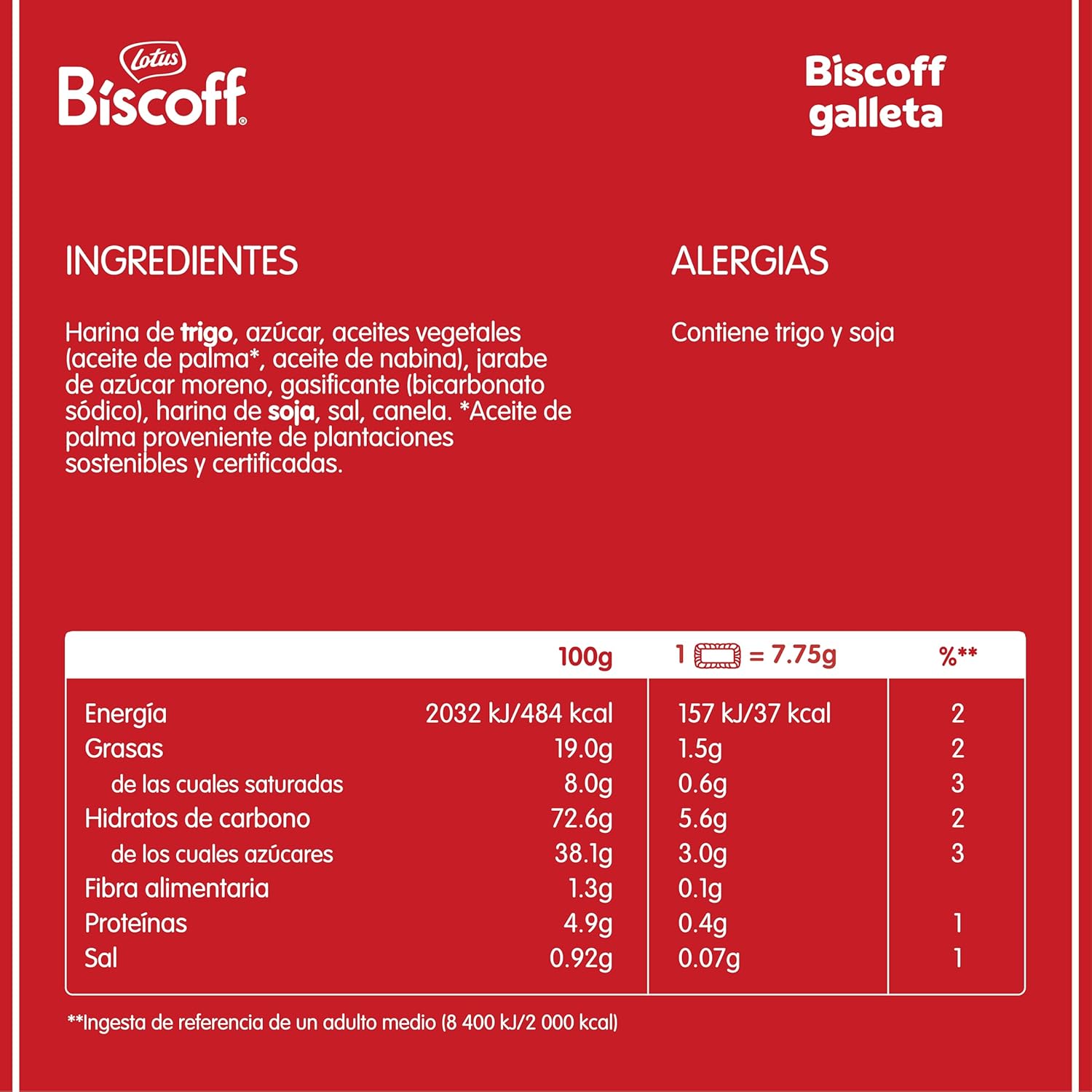 Thumbnail 8 de Lotus Biscoff Galletas Caramelizadas Veganas 12x (16x2)