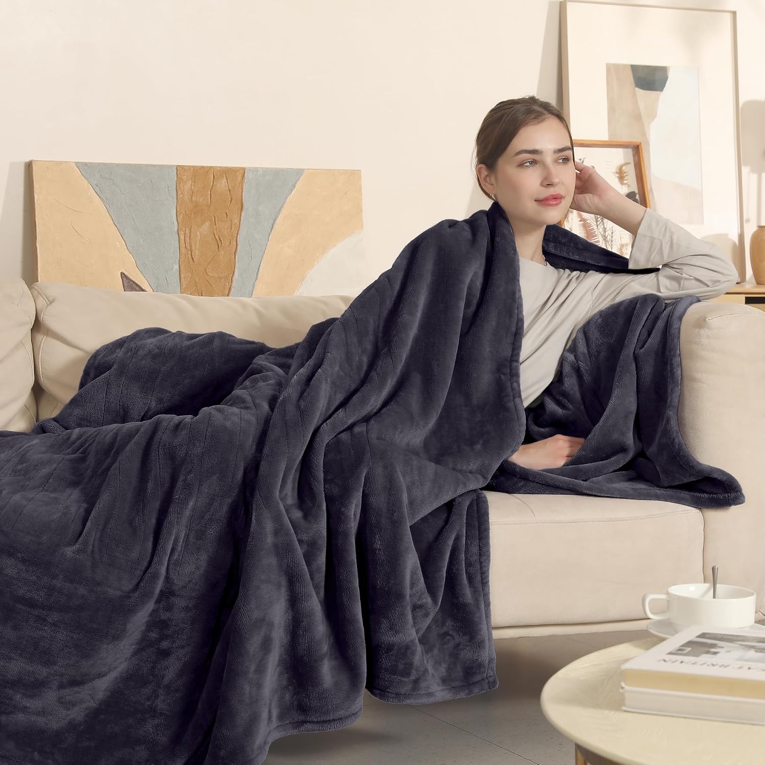 Detalle de COZYTY Heated Blanket 72 x 84