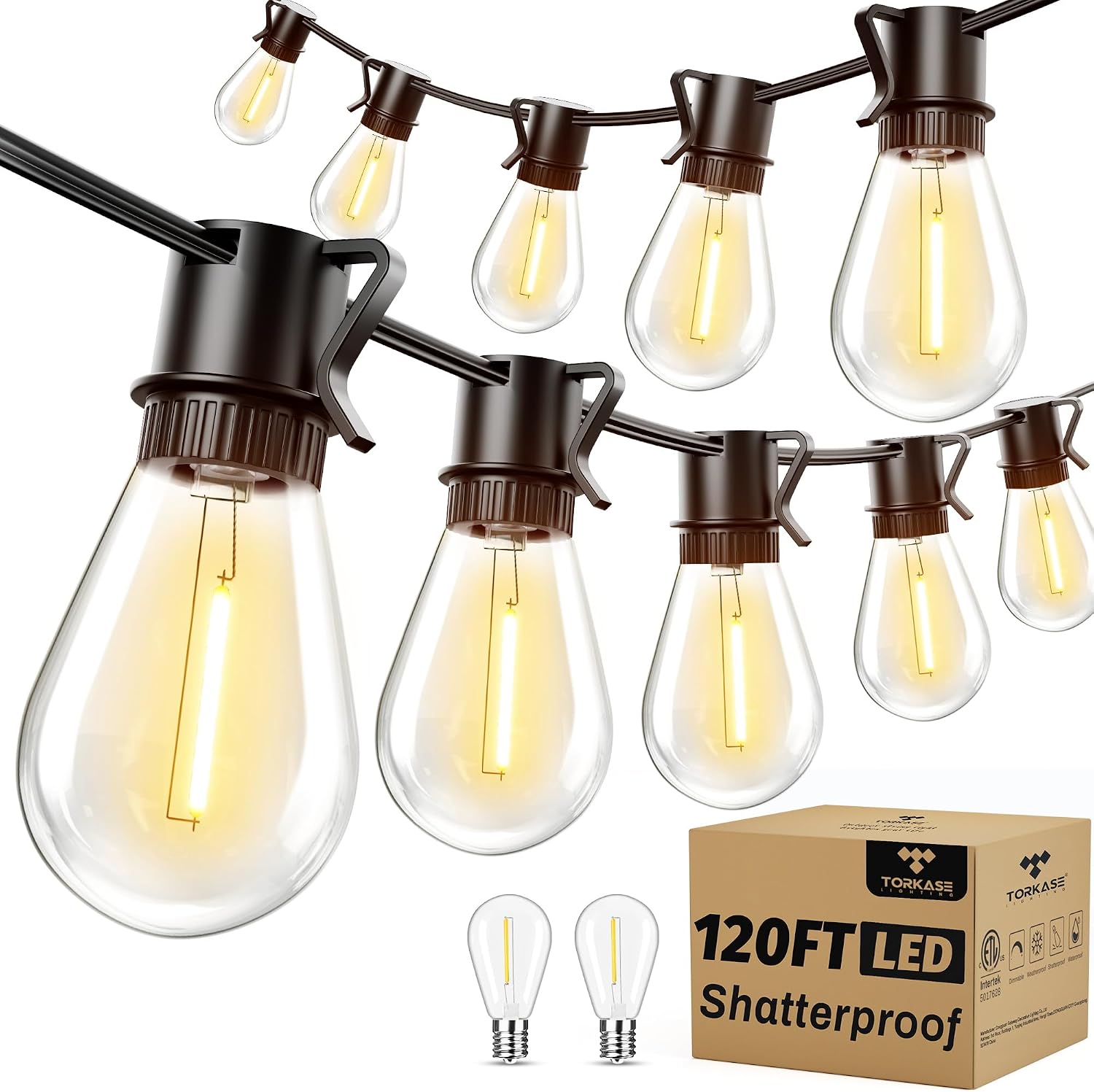 Detalle de Outdoor String Lights 120 ft