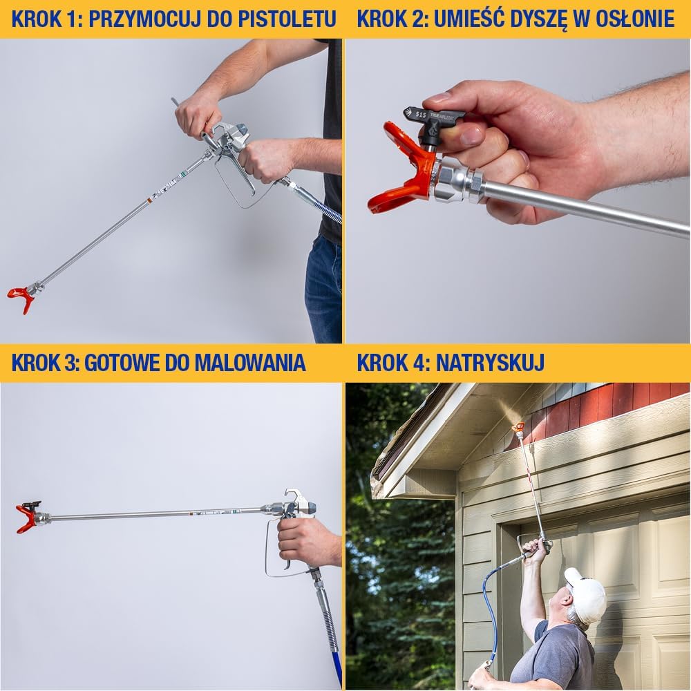 Thumbnail 6 de Graco RAC 5 243297 – aluminiowe przedłużenie dyszy natryskowej 50 cm
