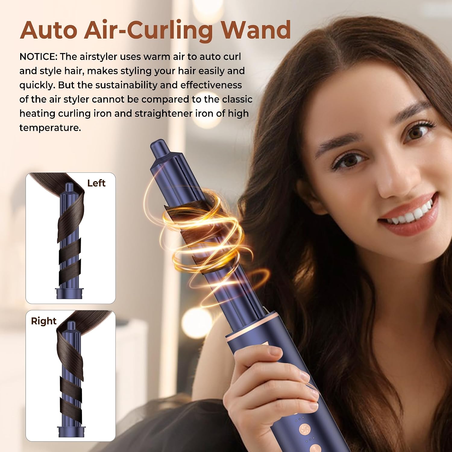 Detalle de UKLISS 7 in 1 Pro Air Styler & Hair Dryer Set 💇♀