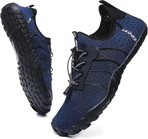 Detalle de Hanani Barefoot Water Shoes: Lightweight, Quick-Dry Aqua Shoes for Unisex Waterside Wear