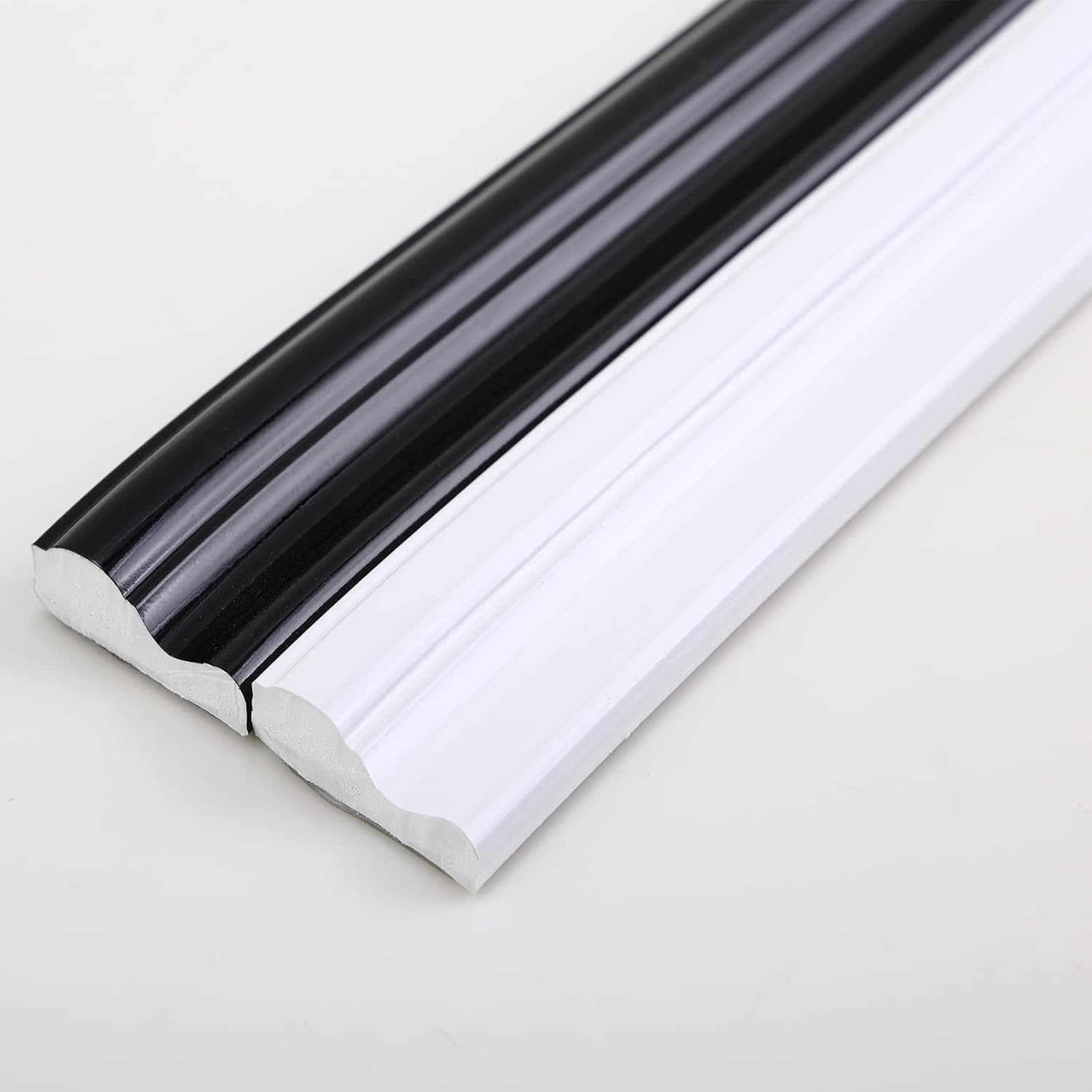 Thumbnail 4 de Gaahing Wall Molding Trim & Chair Rail, Peel and Stick Self-Adhesive 5m x 32mm – White