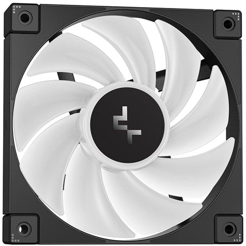 Detalle de Deepcool LT360 ARGB: Kit de Refrigeración Líquida 360mm Negro (ARGB) para PC