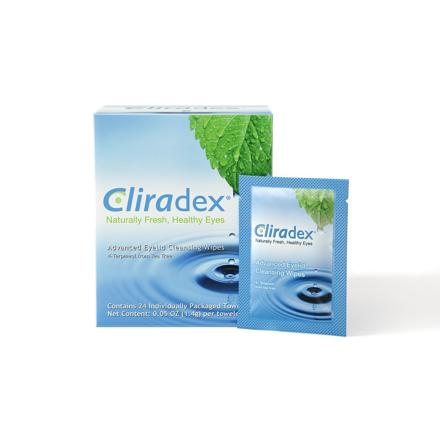 Detalle de Cliradex Towelettes for Demodex Relief ⚙