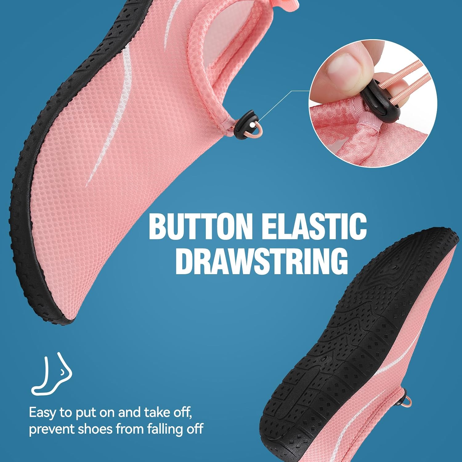 Detalle de Water shoes for swim, barefoot feel