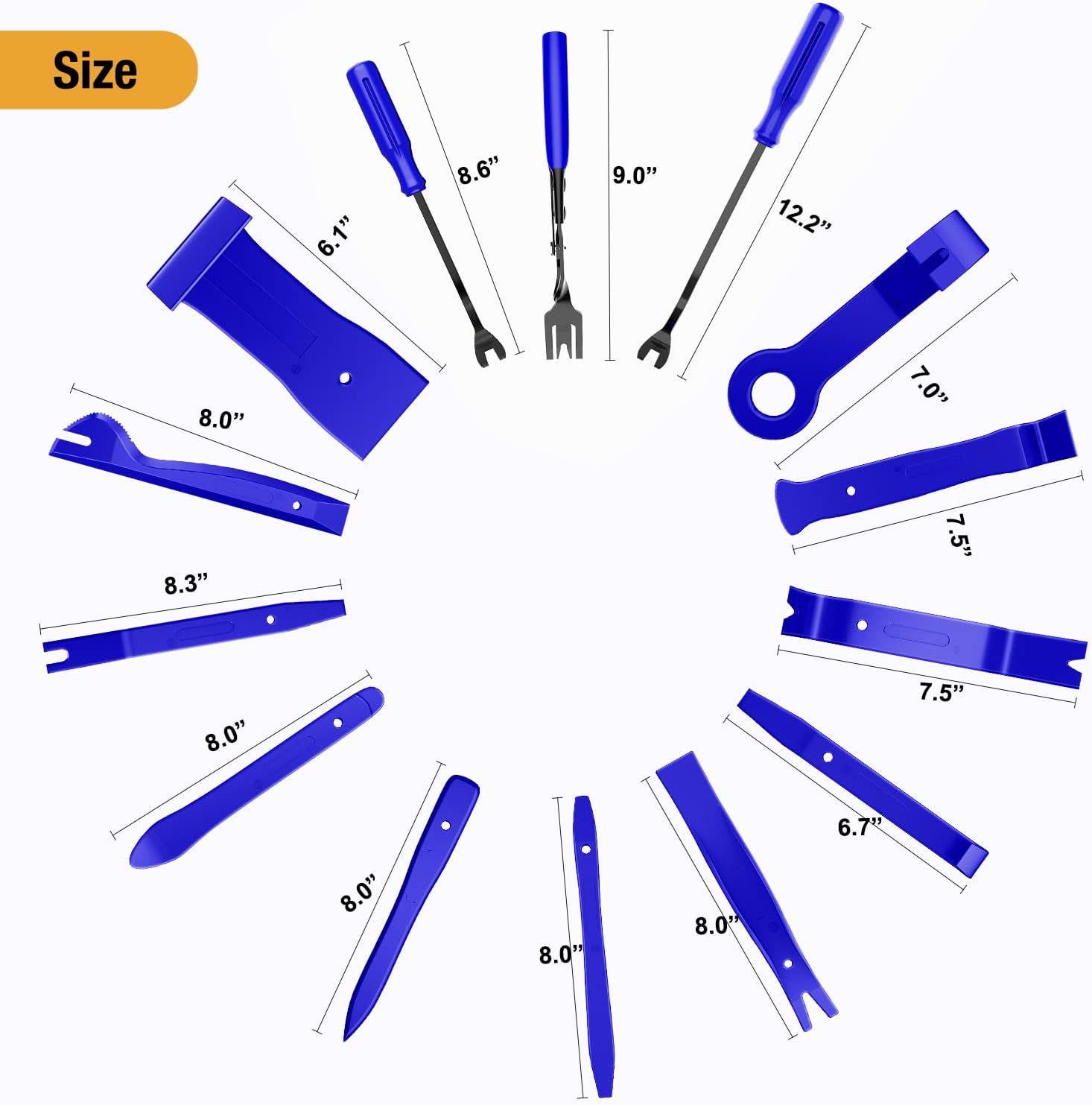 Detalle 2 de GOOACC 238Pcs Trim Removal Tool kit 🛠