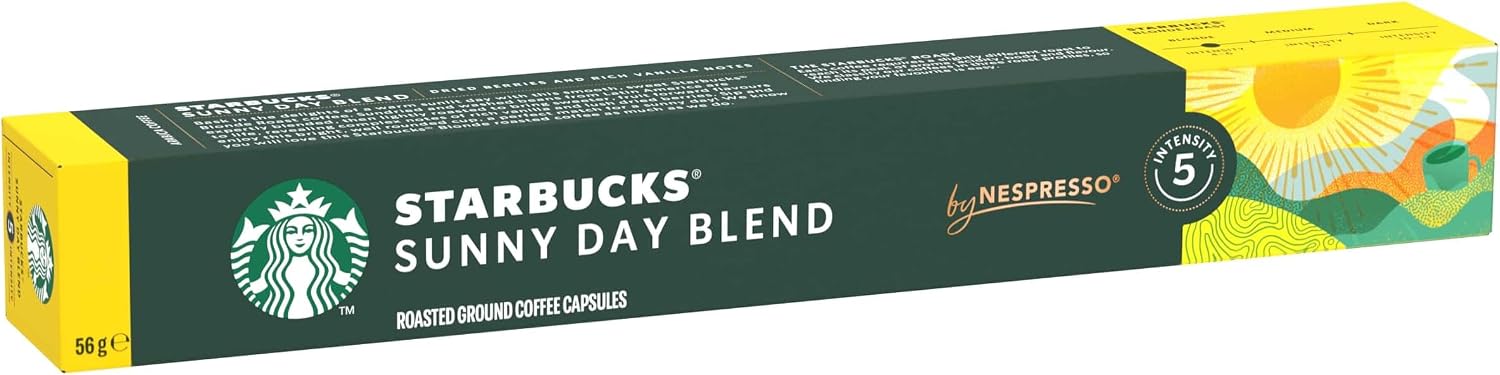 Thumbnail 2 de Starbucks Sunny Day Blend 60 capsules Nespresso