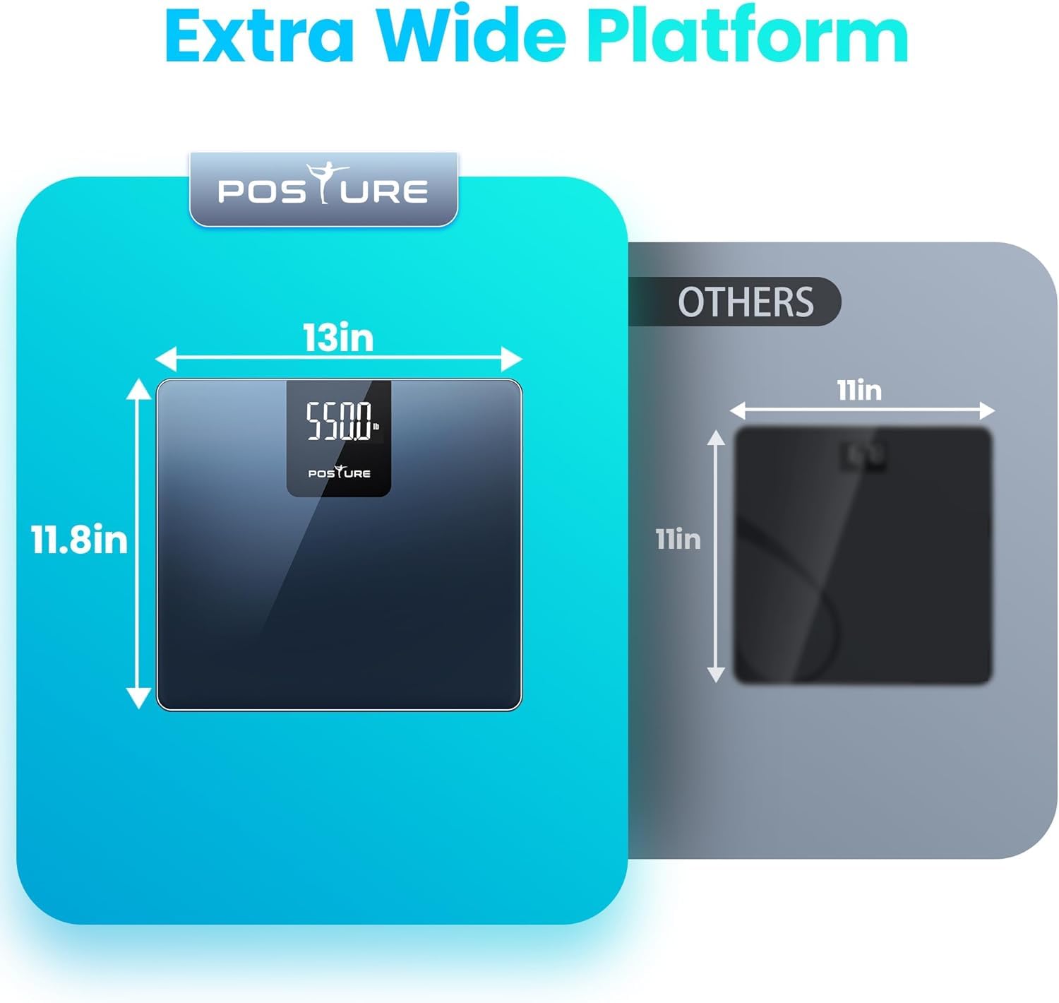 Thumbnail 5 de Posture Bascula de Baño Digital Alta Precisión