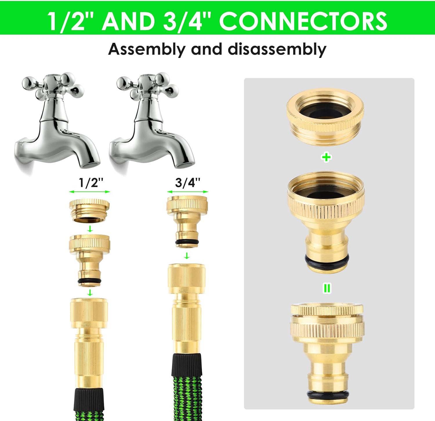 Thumbnail 4 de KETTOYA 100FT Expandable Garden Hose