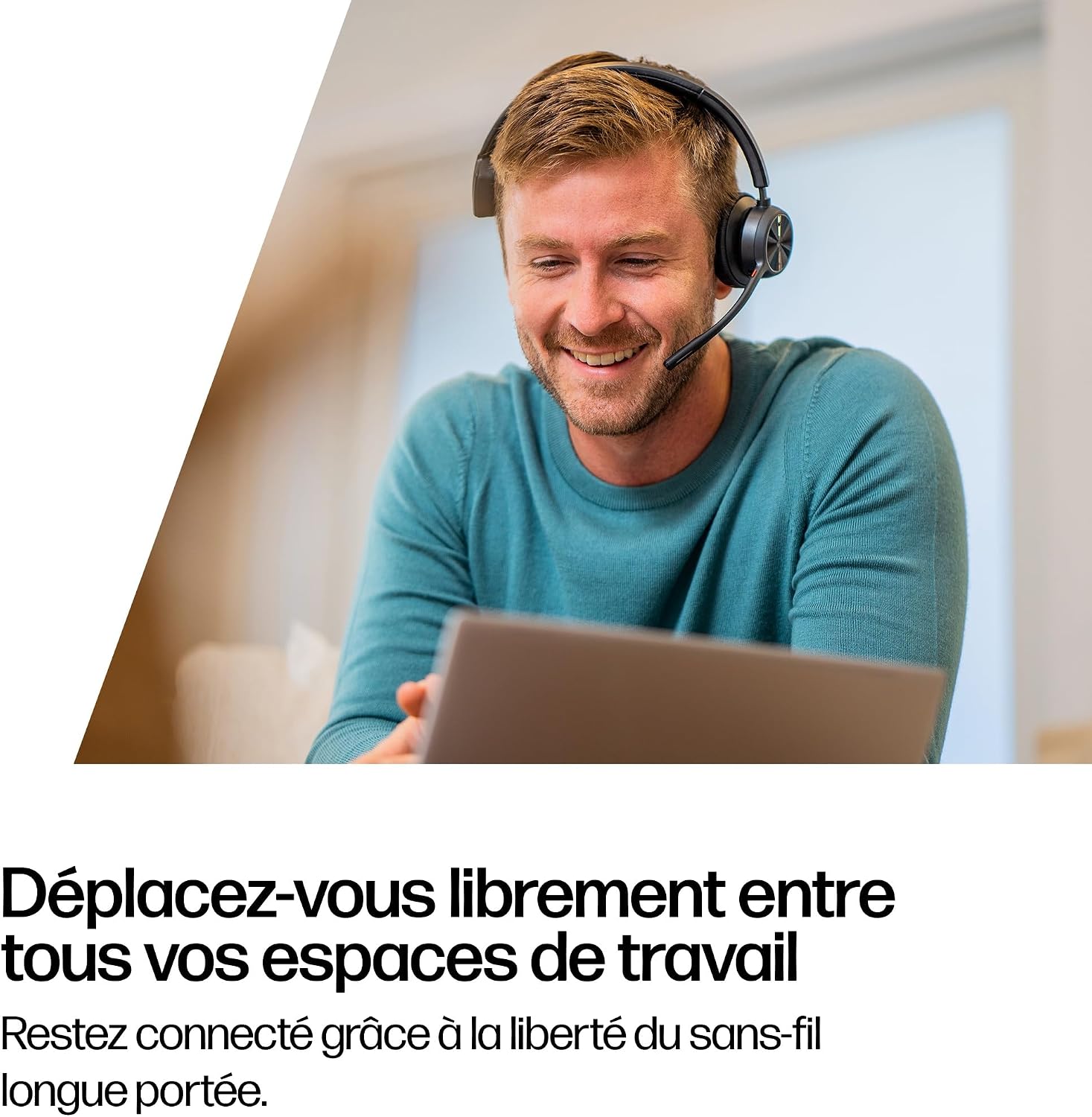 Detalle de Poly Voyager 4310 UC micro-casque 24 h