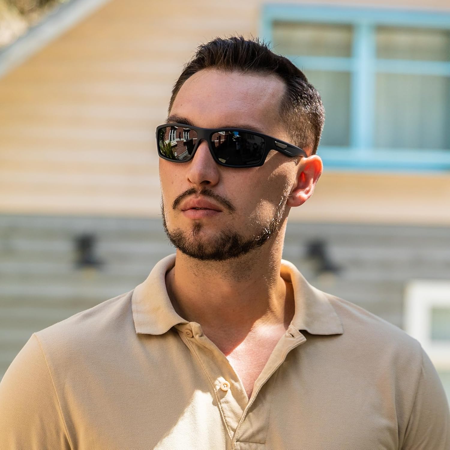 Thumbnail 1 de OJIRRU Lunettes de soleil homme polarisées sport UV400