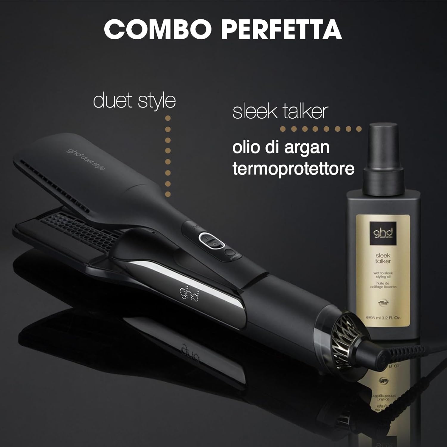 Thumbnail 6 de ghd Duet Style 2-in-1 Styler ad Aria Calda: asciuga e Styling senza danni, capelli lisci e brillanti