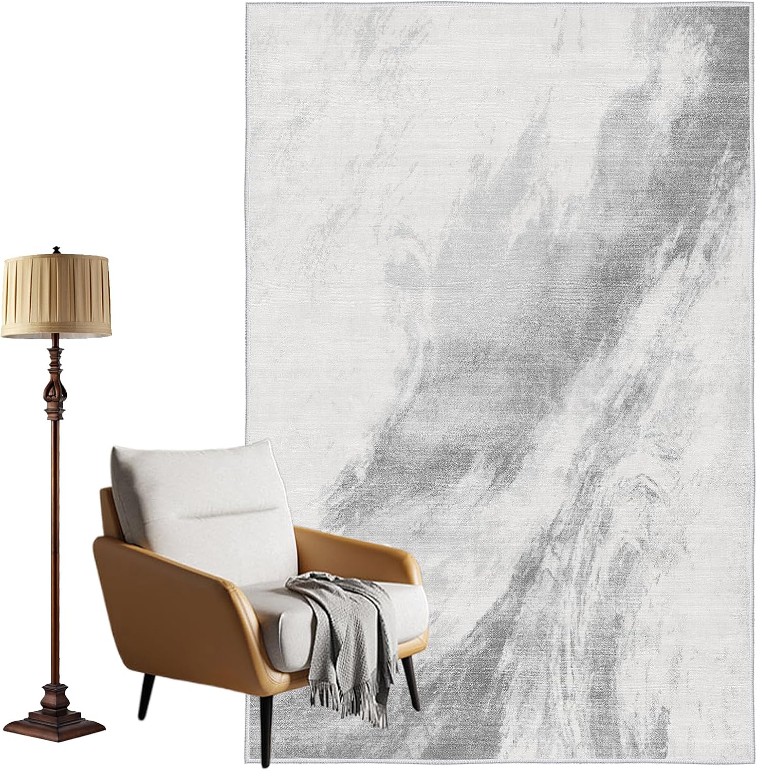 Thumbnail 1 de Vamcheer Alfombra Salón Pelo Corto 🏡 Lavable y Antideslizante