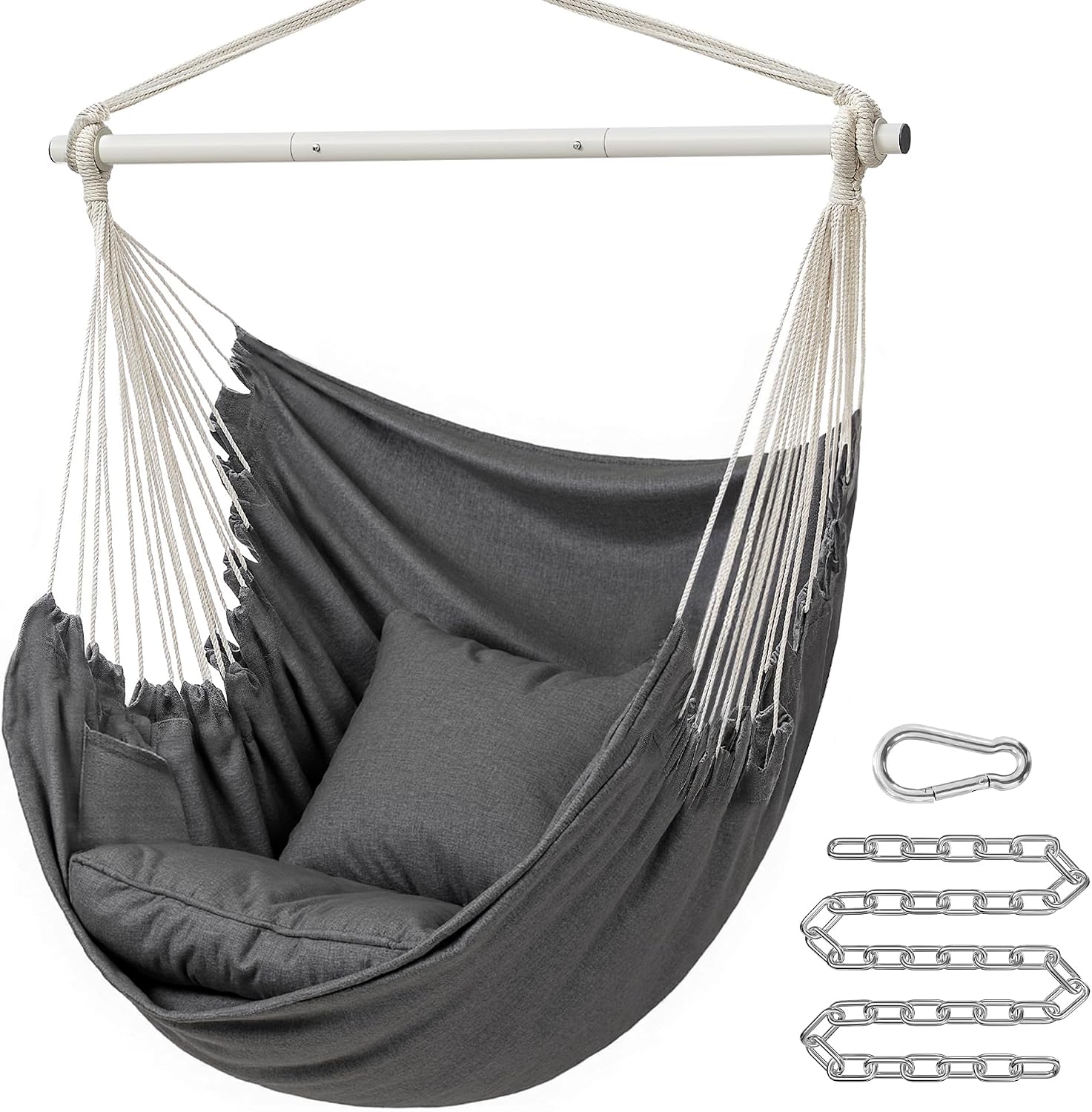 Thumbnail 6 de SONGMICS Hammock Chair, 330.7 lb Capacity