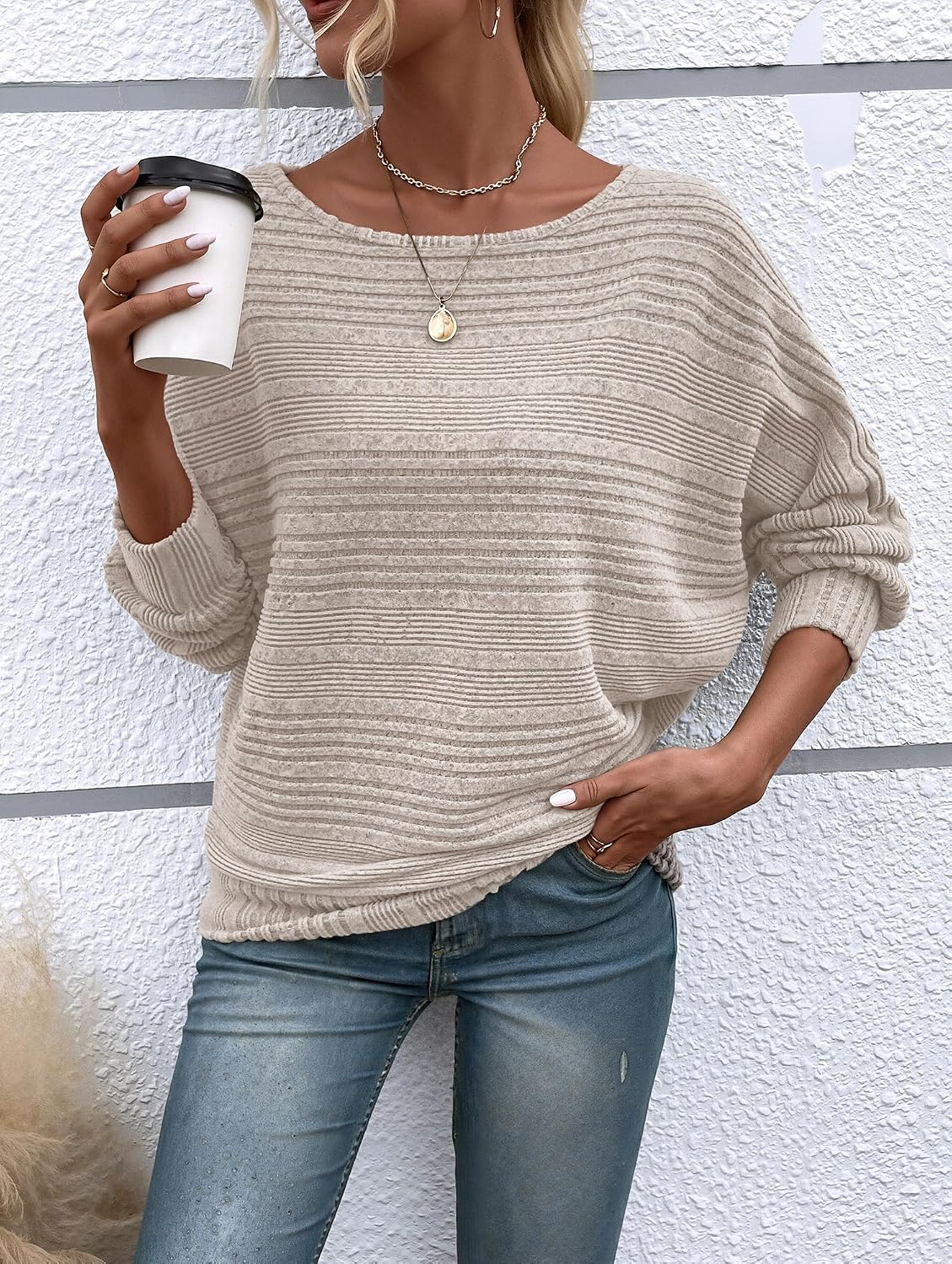 Detalle de RICHSTORY Women's Knit Sweater, 95% Polyester