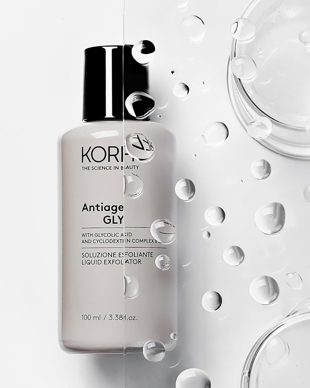 Thumbnail 3 de Korff Antiage Gly Soluzione Esfoliante con Acido Glicolico all’8% e Ciclodestrine, 100 ml