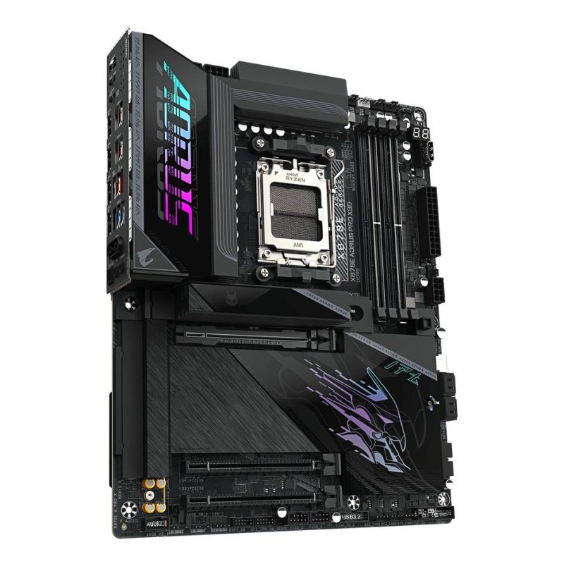 Thumbnail 1 de Gigabyte X870E AORUS PRO X3D: Placa base ATX AM5 DDR5 con WiFi 7 y PCIe 5.0