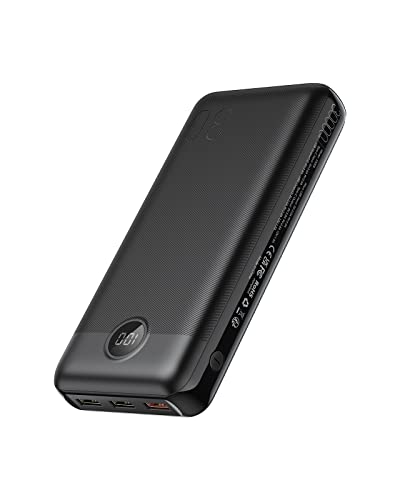 Detalle de VEGER Power Bank de 30000 mAh con pantalla LED, USB C y carga rápida PD 20W