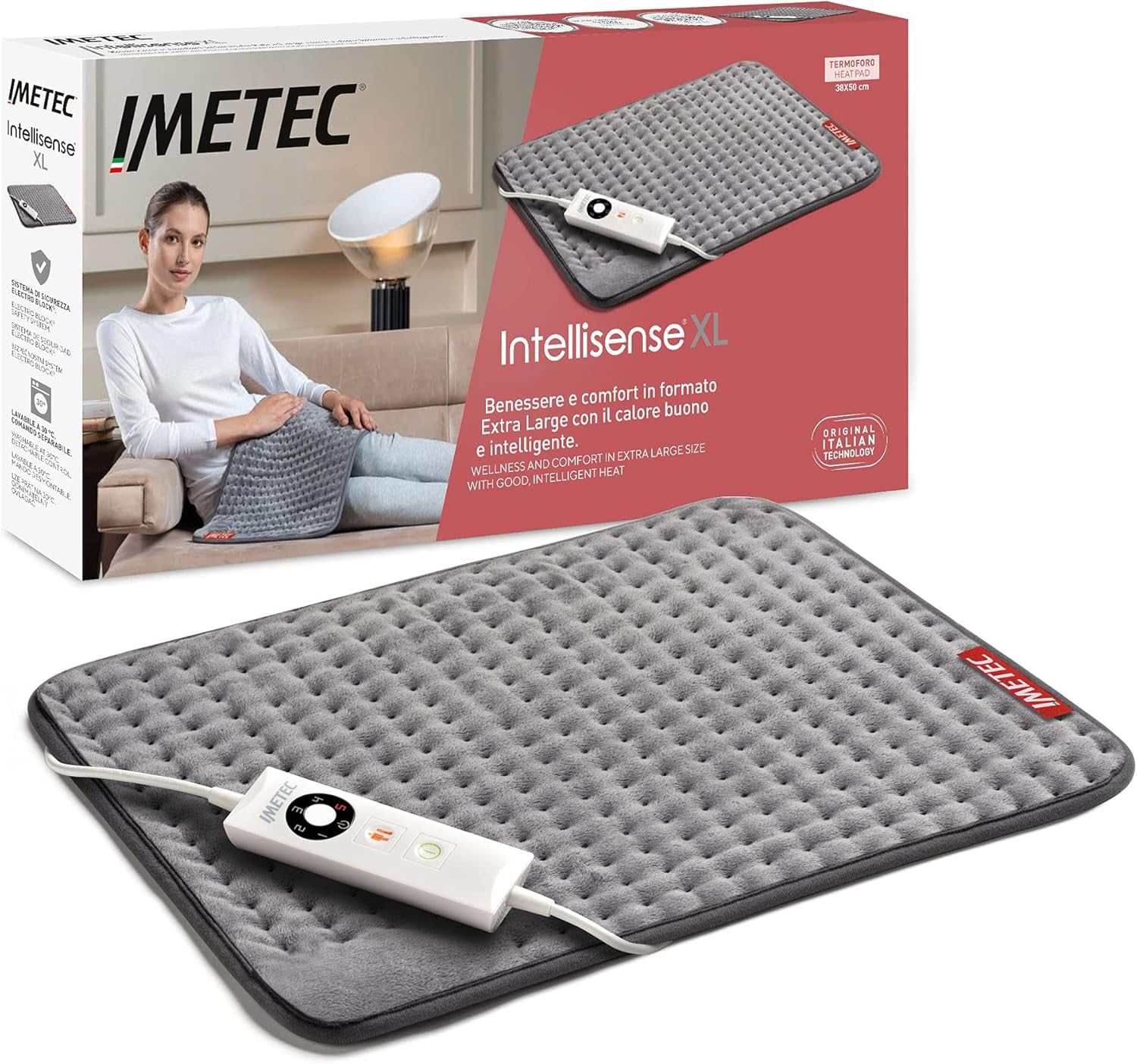 Imetec Intellisense XL Termoforo 38x50 cm