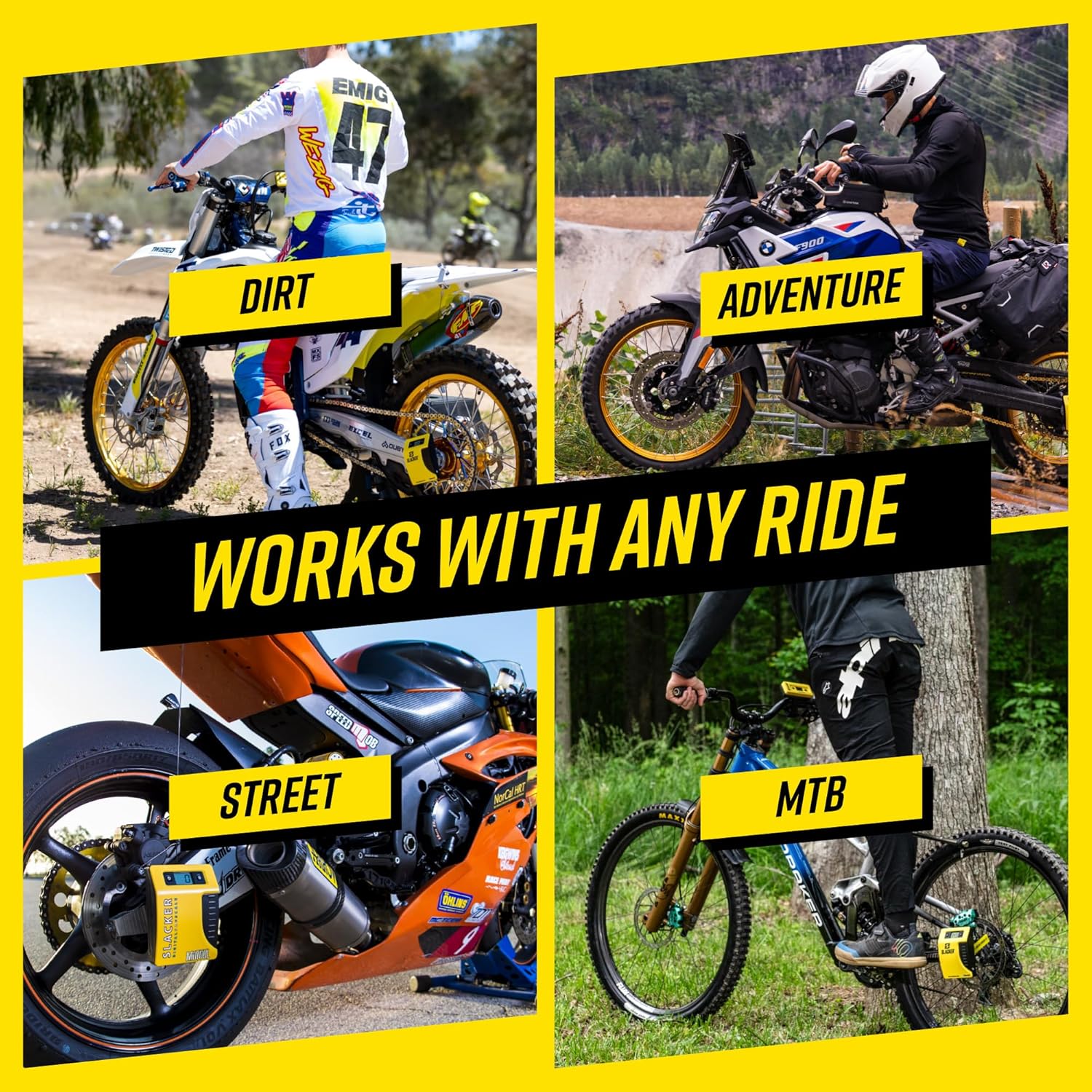 Detalle 1 de Motool Slacker Digital Suspension Tuner (Bluetooth) for Dirt, Street & Adventure Bikes