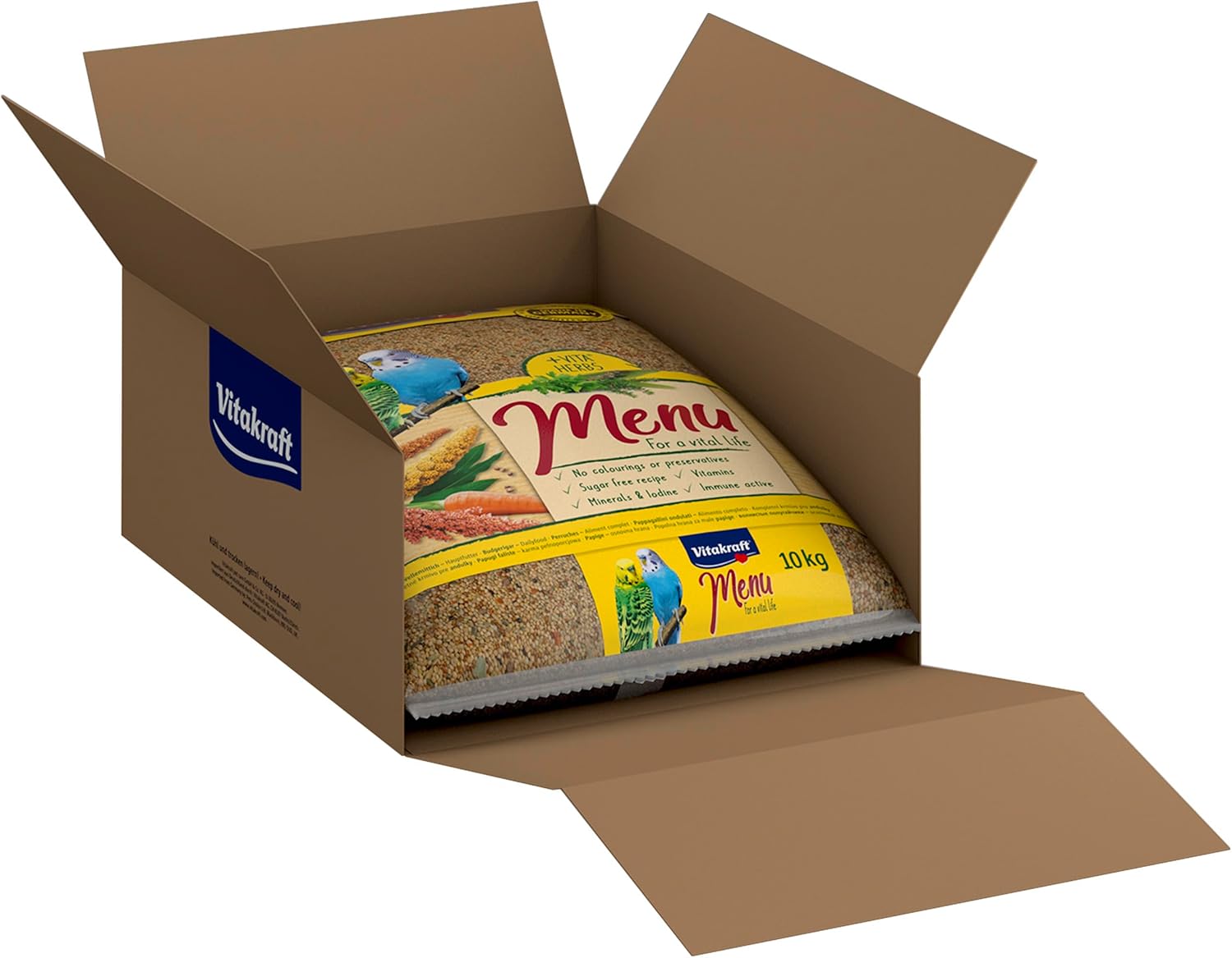 Detalle 2 de Vitakraft Menu 10 kg nourriture perruches đŠ