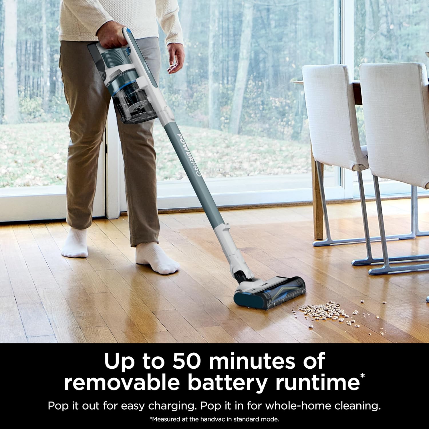 Thumbnail 3 de Shark PowerPro Plus Cordless Vacuum 50‑Min Runtime