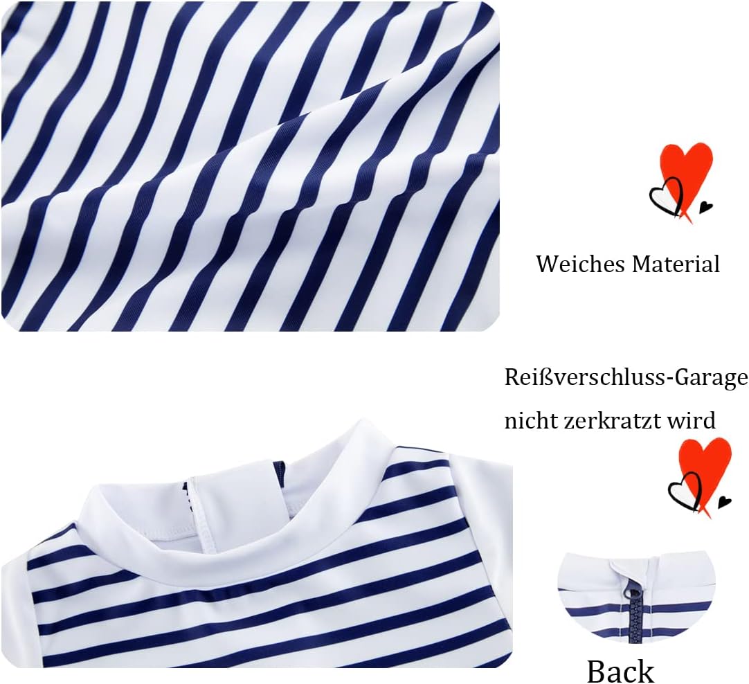 Thumbnail 5 de UMELOK Baby-Badeanzug mit Sonnenhut UV-Schutz – Langarm mit UPF50+, inklusive Hut