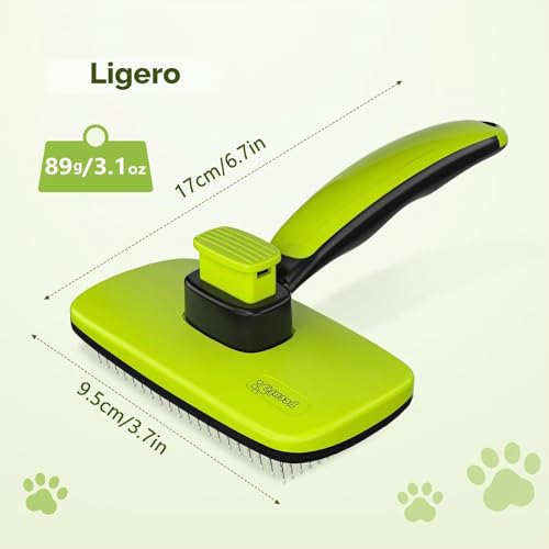 Thumbnail 7 de Pecute Cepillo para perros y gatos: peine-cepillo ergonómico para pelajes cortos y largos