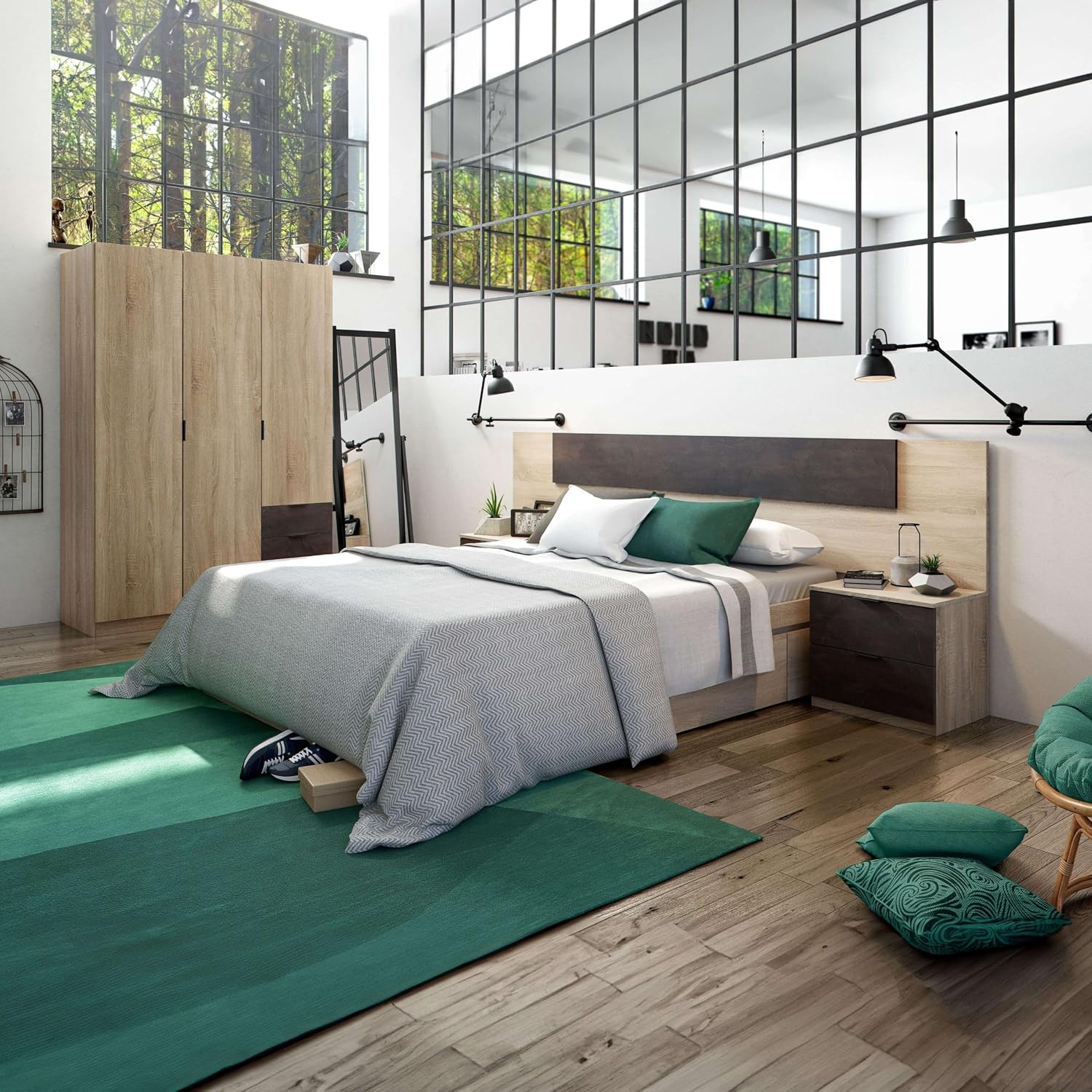 Thumbnail 1 de Habitdesign Armario Ropero 3 Puertas 180 cm