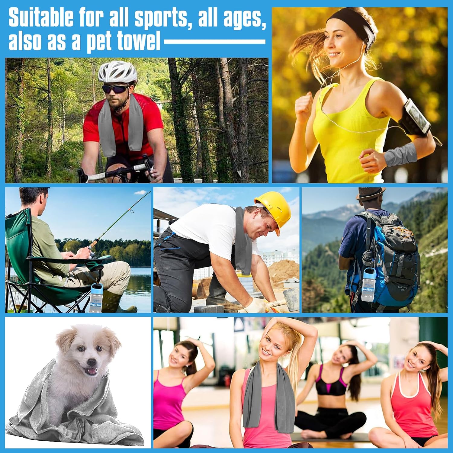 Thumbnail 6 de VAKKI Cooling Towel for Sports