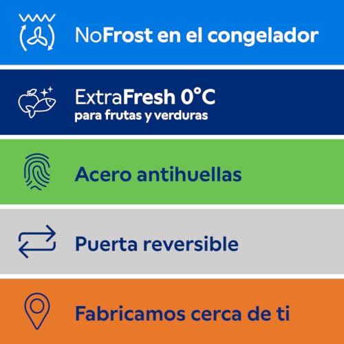 Thumbnail 9 de Balay 3KFE553WI: Frigorífico combinado NoFrost de 326 L en blanco