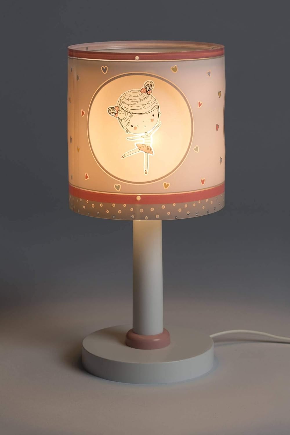 Thumbnail 3 de Dalber Kinder Tischlampe Tänzer Rosa Sweet Dance Rose – 15 x 15 x 30 cm