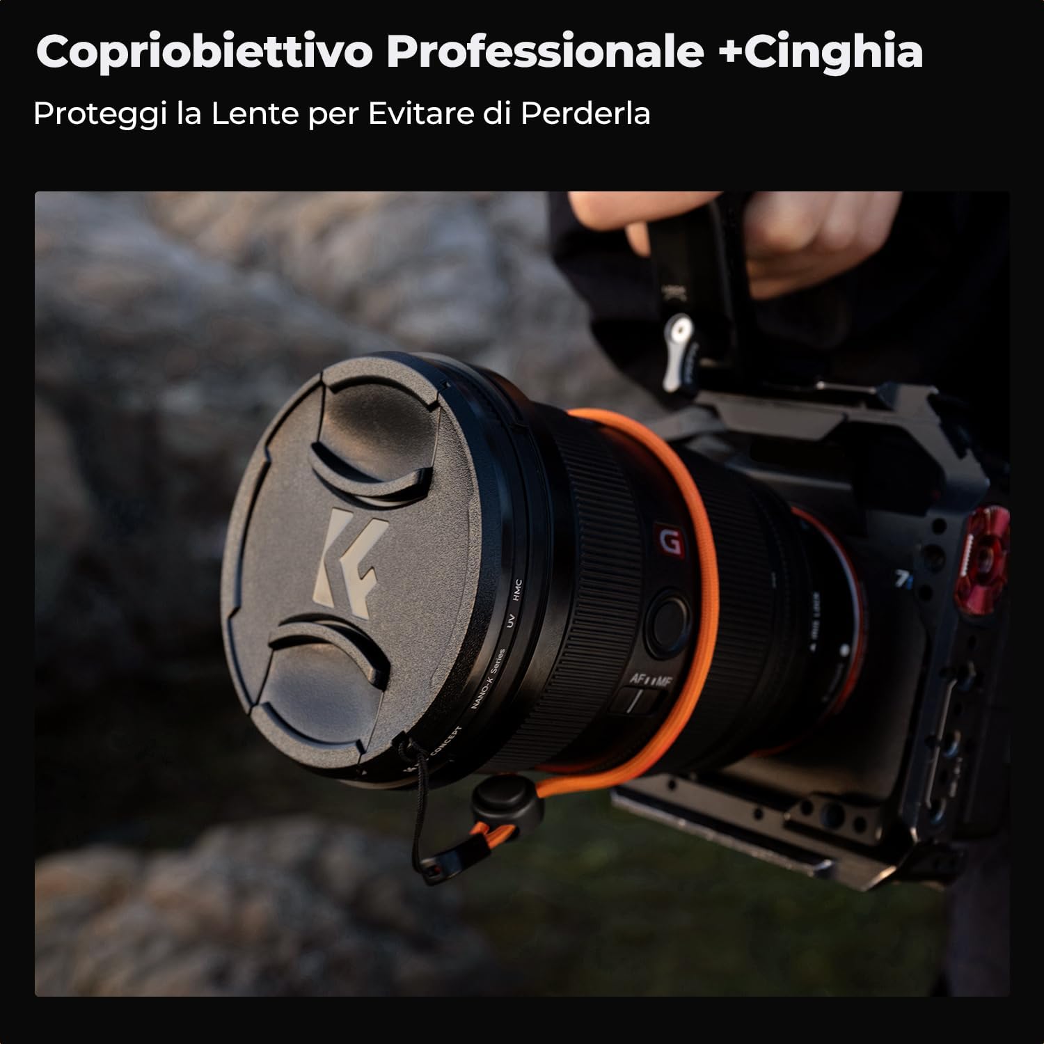 Thumbnail 5 de K&F CONCEPT 37mm Filtro Protezione UV con Tappo + Panno di Pulizia: filtraggio neutro e protezione per l’obiettivo