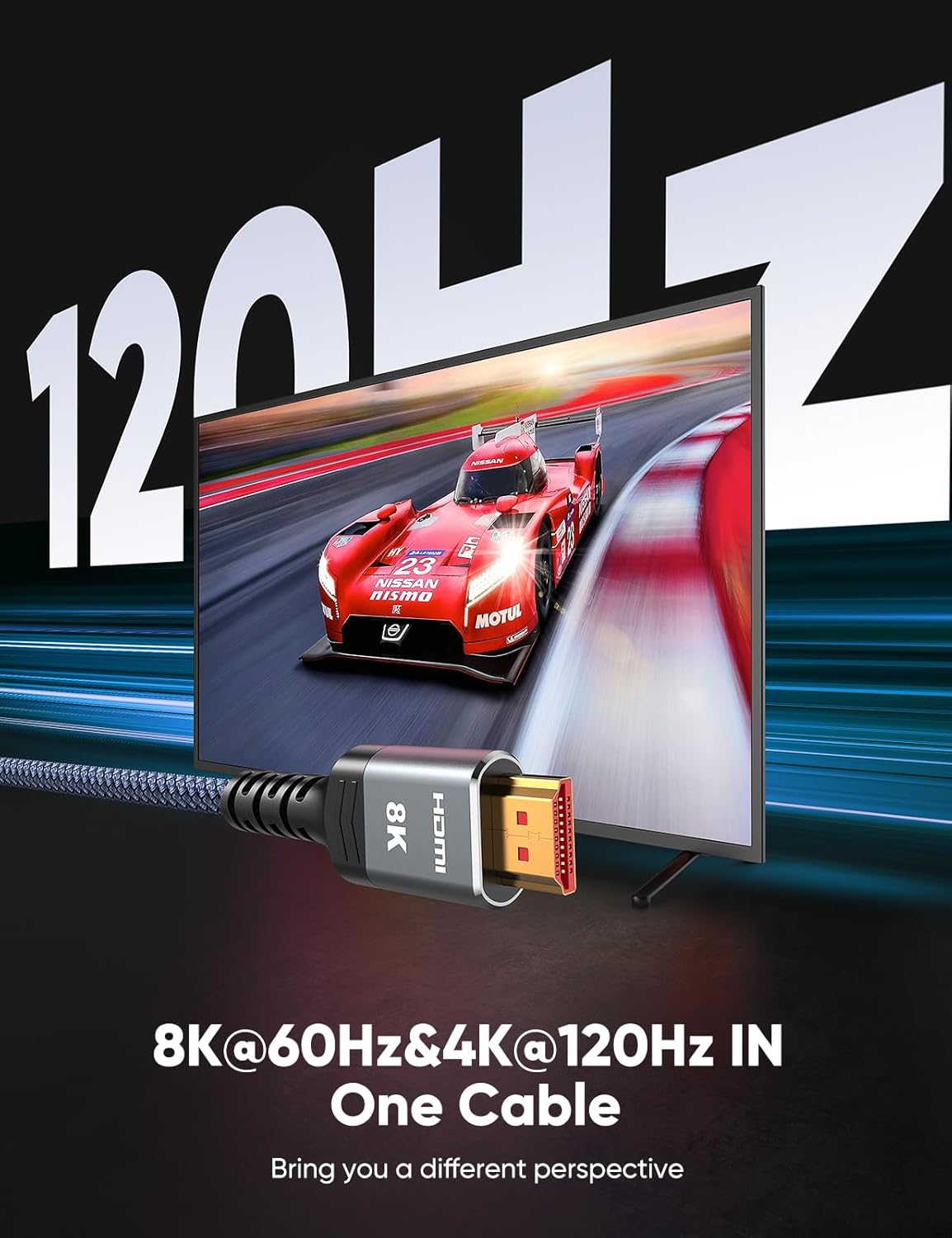 Thumbnail 2 de Highwings HDMI 2.1 6.6FT 2-Pack