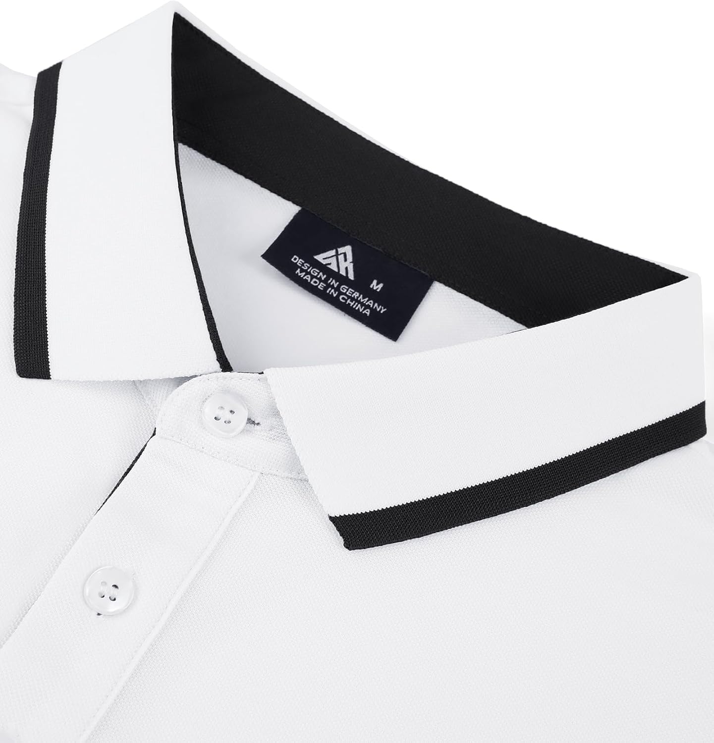 Thumbnail 4 de zitysport Herren-Poloshirt Kurzarm: atmungsaktives Golf Polo mit Brusttasche