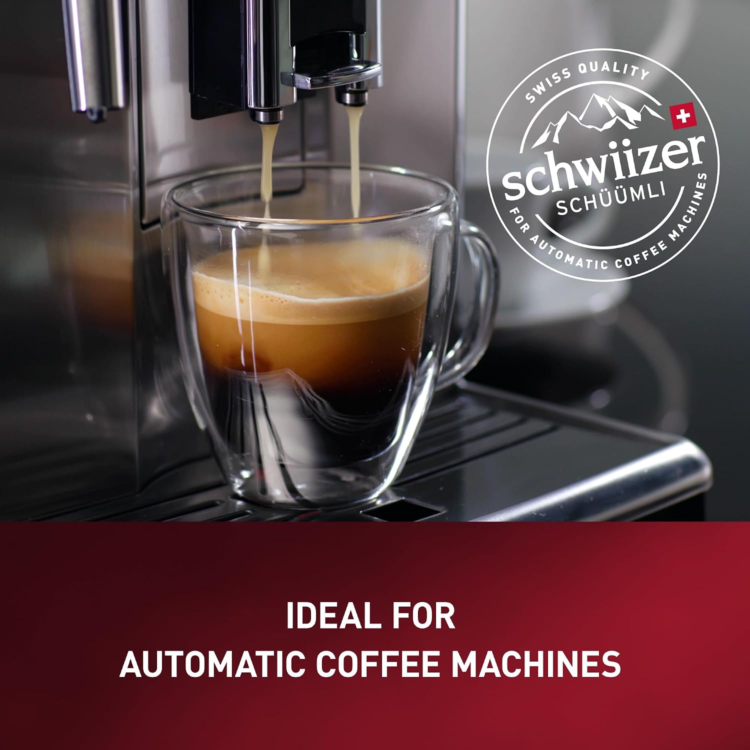 Detalle de Schwiizer Schüümli Intenso: Arabica/Robusta Bohnen, 1 kg – ideal für Vollautomaten
