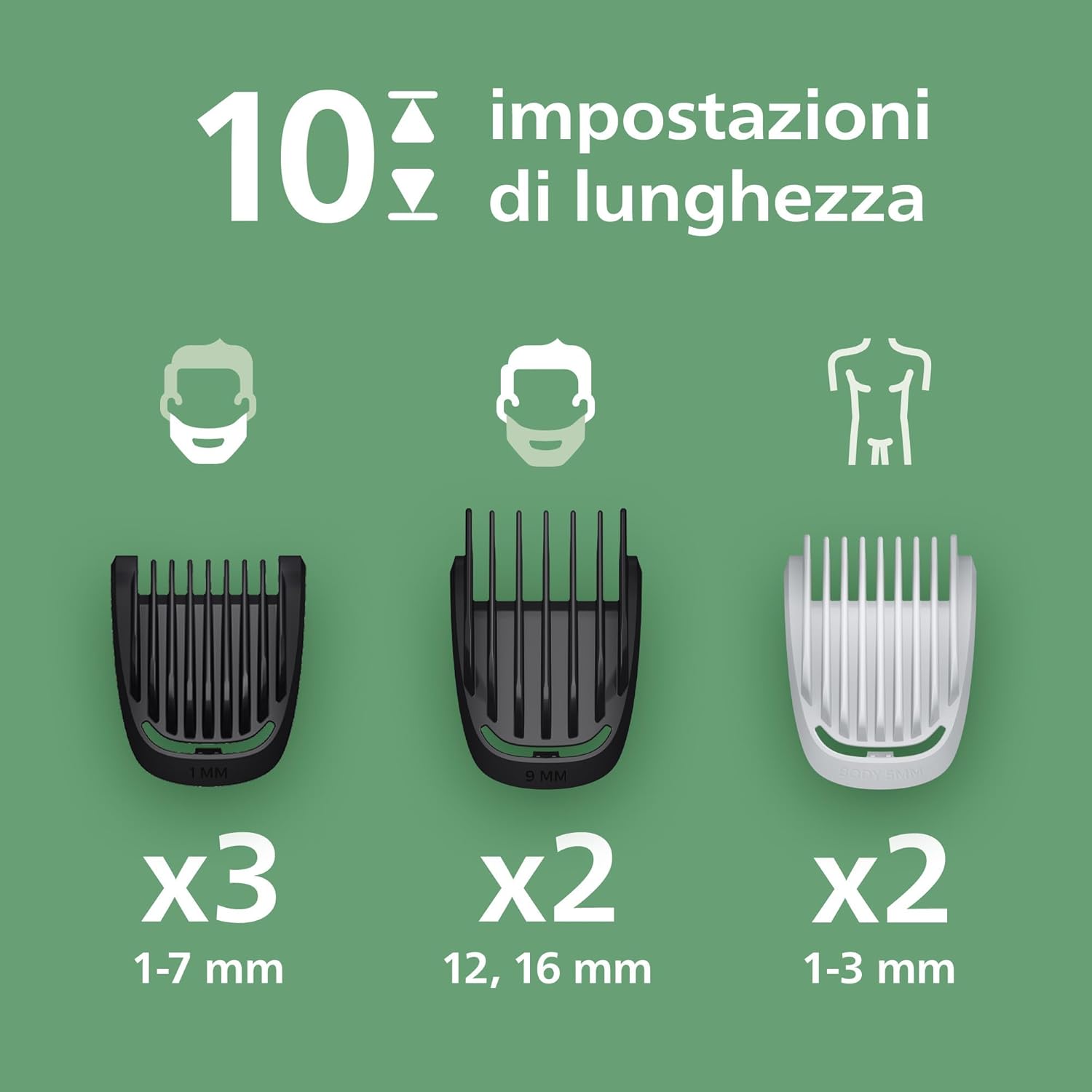 Thumbnail 2 de Philips MG3946/15 Rifinitore 90 min ✂