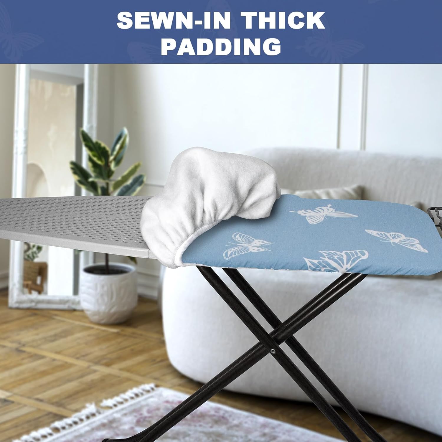 Thumbnail 2 de Frilodge Ironing Board Cover 125 x 45 cm