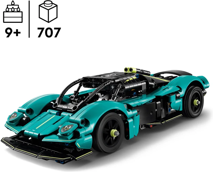 Detalle de LEGO Technic Aston Martin Valkyrie 42208