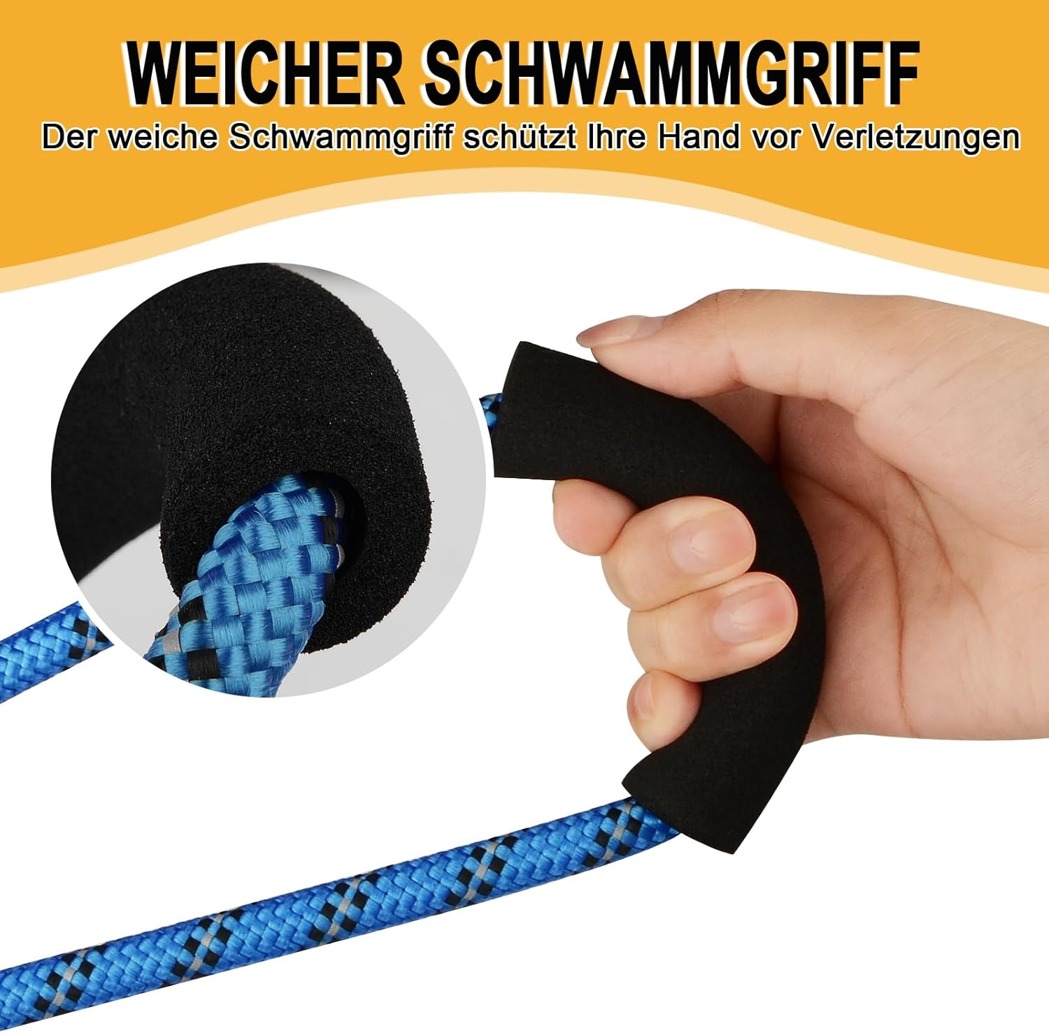 Detalle de Eyeleaf Hundeleine mit 3 m Länge