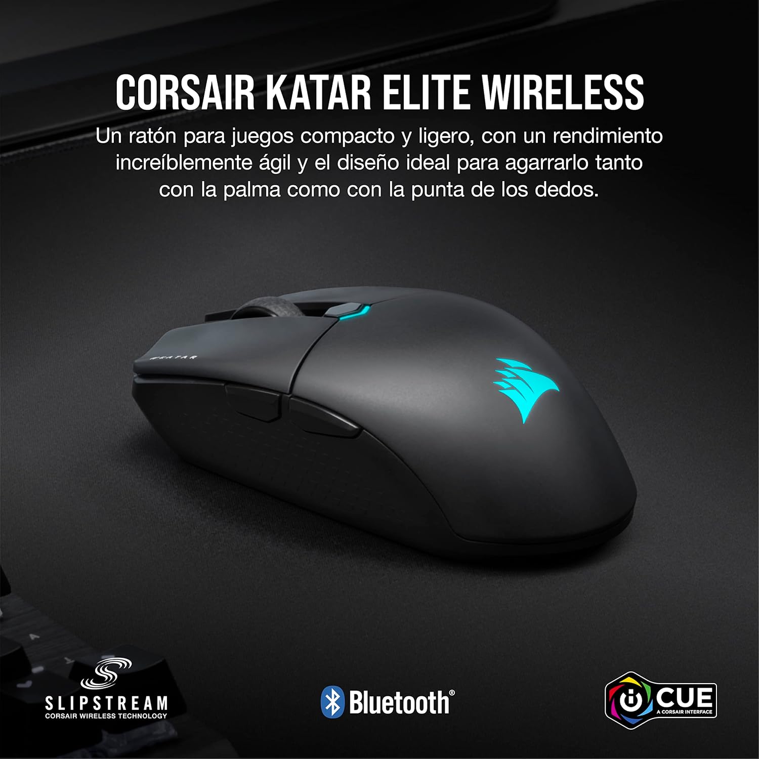 Thumbnail 1 de Corsair Katar Elite Wireless Ratón ultraligero