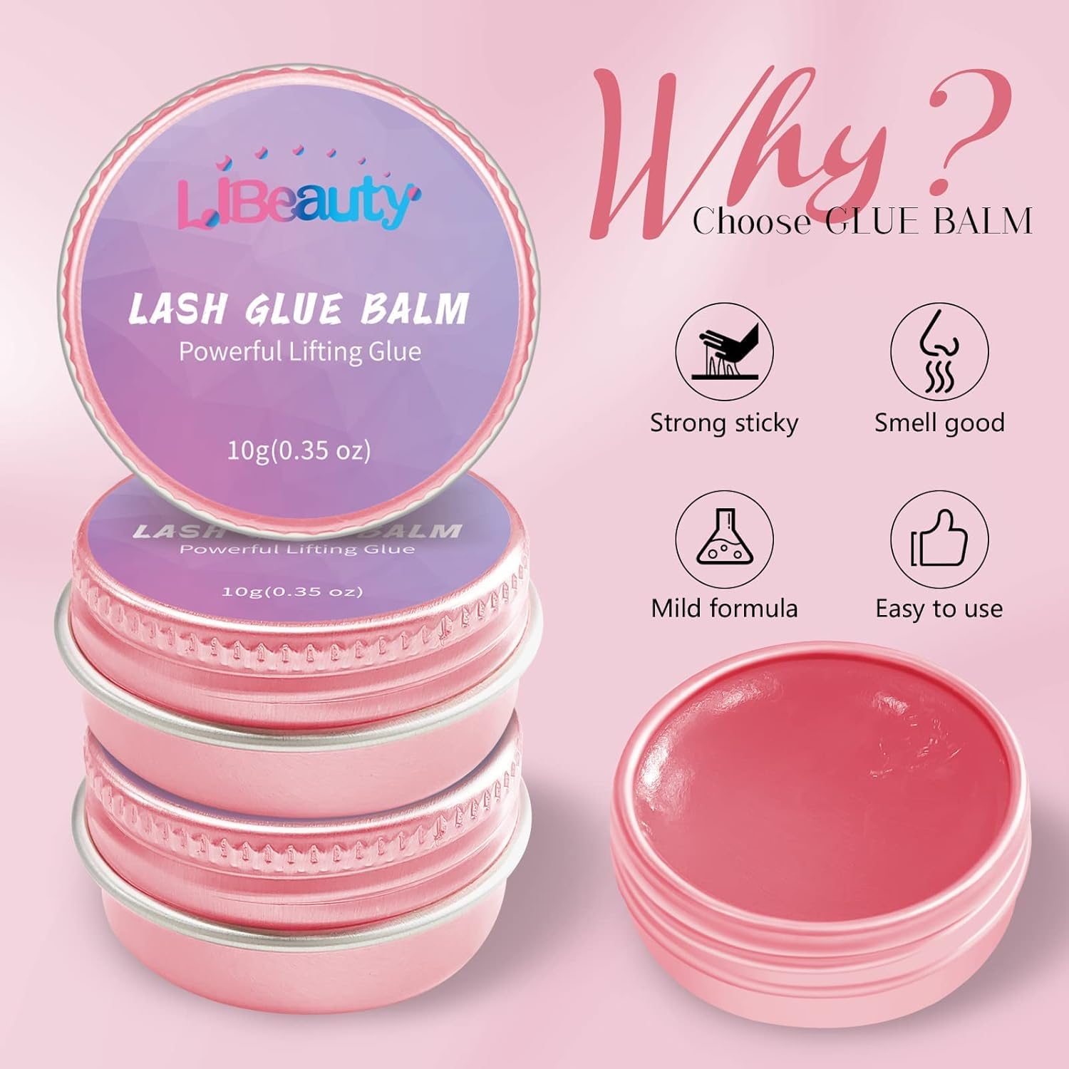 Thumbnail 2 de Libeauty Lash Lift 2-in-1 Lash Glue Balm 30ml 🍷