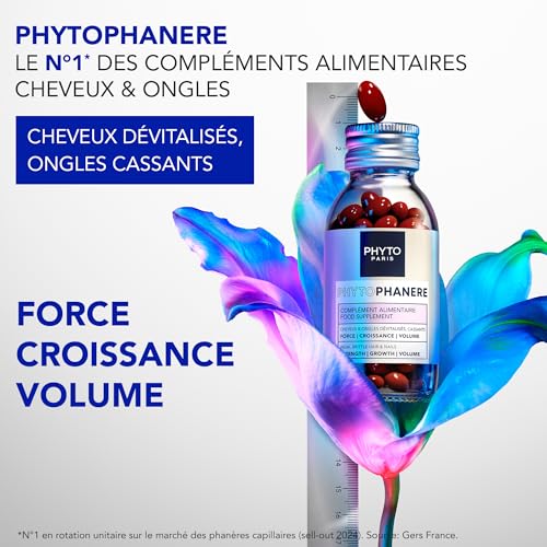 Detalle de Phyto Paris Phytophanère – Complément alimentaire cheveux et ongles