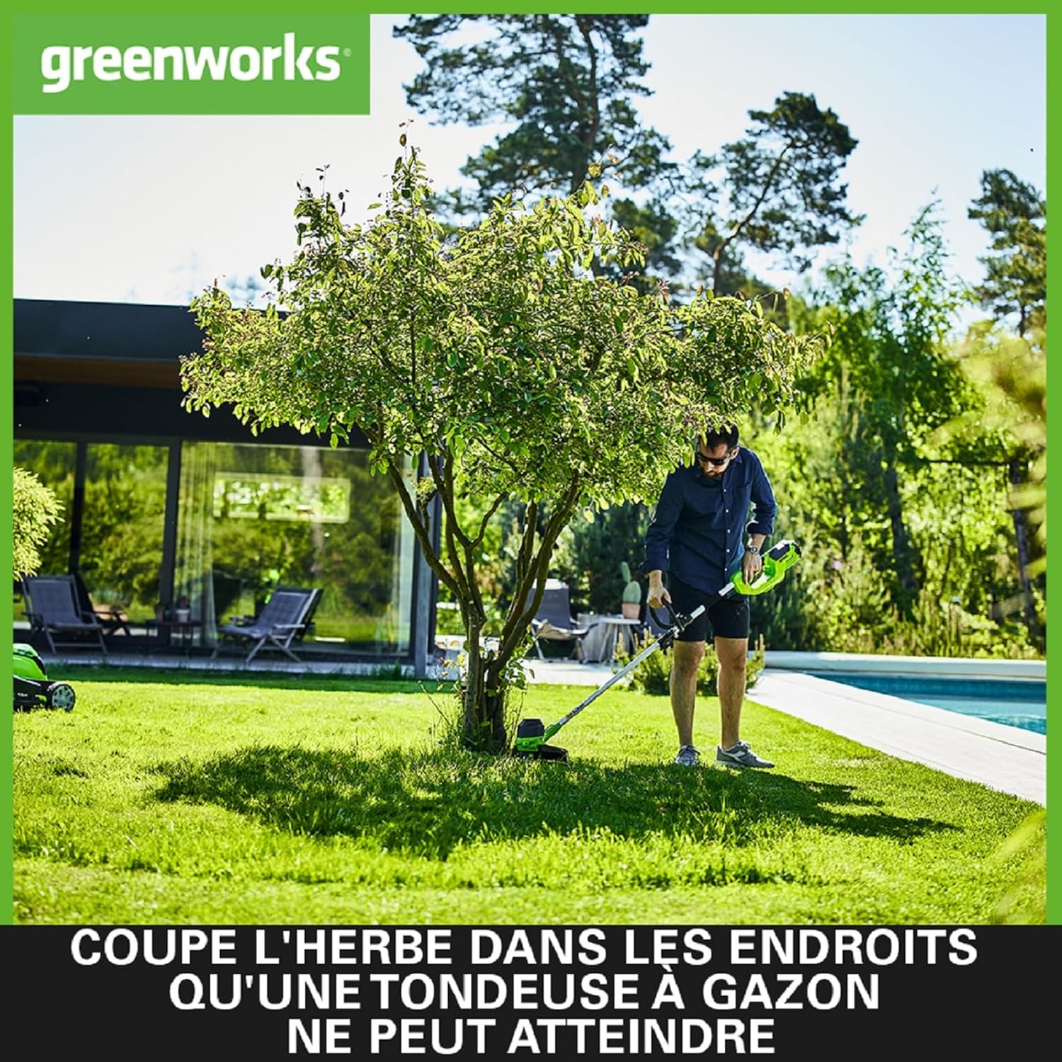 Thumbnail 3 de Greenworks Coupe-bordure sans fil 30 cm