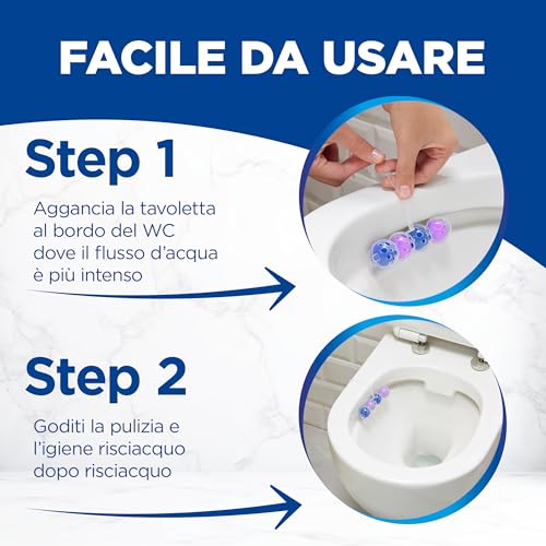 Detalle de Bref WC Power Activ Lavanda: Detergente WC profumato in confezioni da 10 pezzi