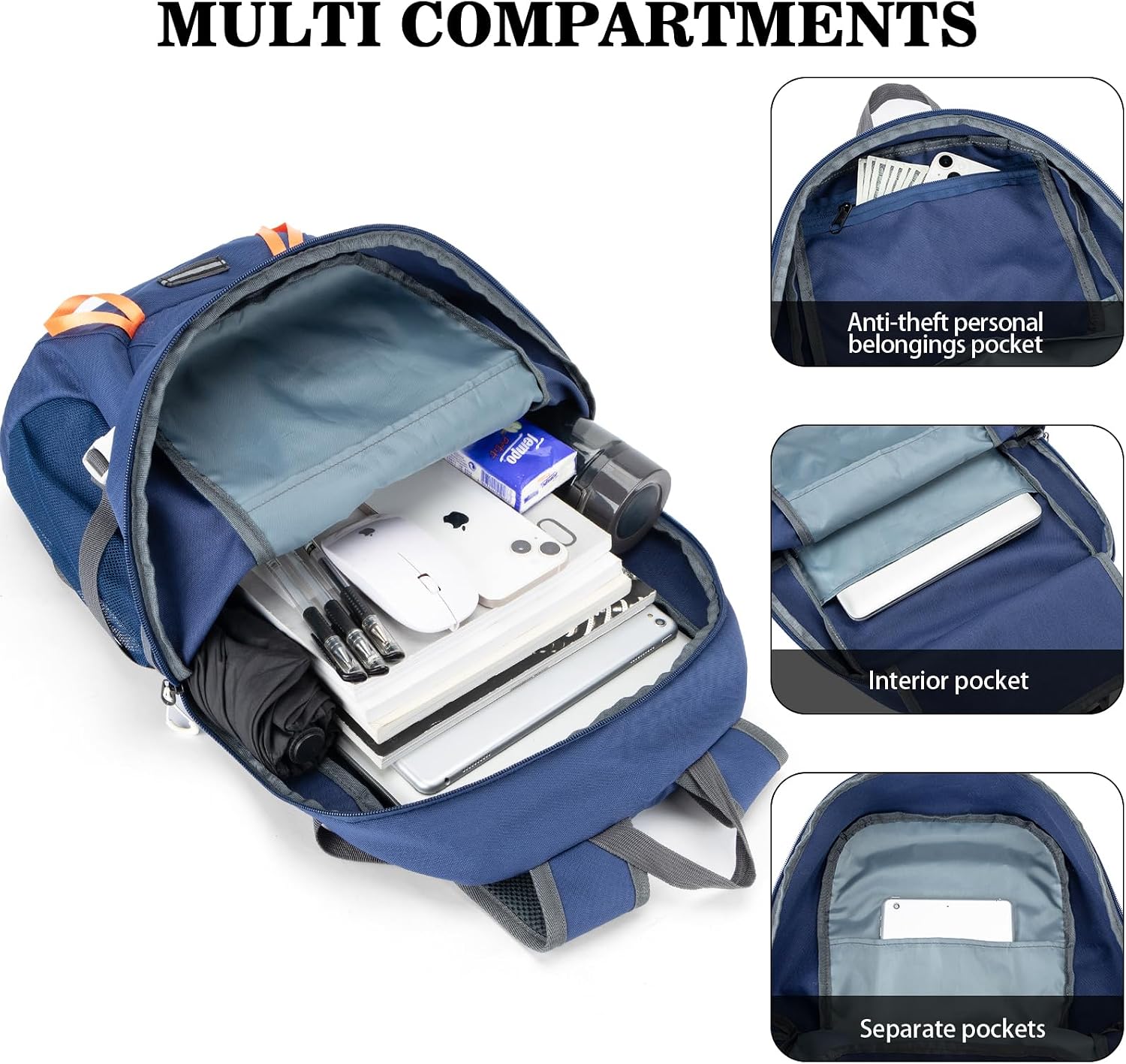 Detalle 2 de 35L lightweight packable hiking backpack